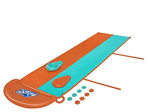 Bestway Pista Deslizante Doble de Agua Bestway® de 4,88 m con Juguetes Sponge Soakers™