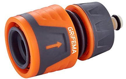 GRIFEMA GE1202 Connettore Stop per tubo 1/2 pollici da 13-15 mm universale[Esclusiva Amazon]