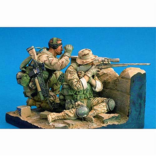 1/16 US Commando Sniper Soldier Resin Soldier Model Miniaturfigurenbausatz Unmontierte und unbemalte Resin-Montageteile //Lw-753