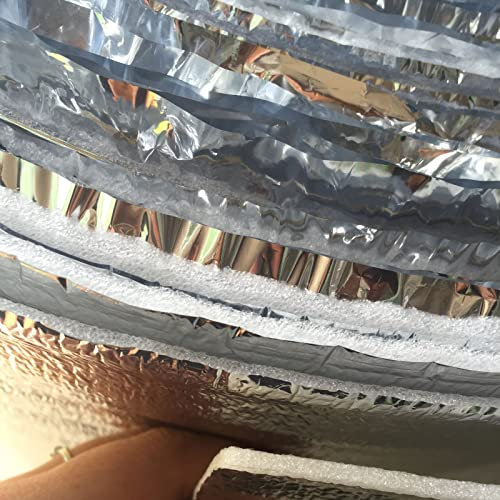 HARICSET Trittschalldämmung Laminat Laminat Unterlage 2 mm Dick Dämmunterlage Dämm Parkett Fußboden Bodenunterlage Unterlage Dämmung Boden Laminat Fußbodenheizung(Size:1 * 35m)