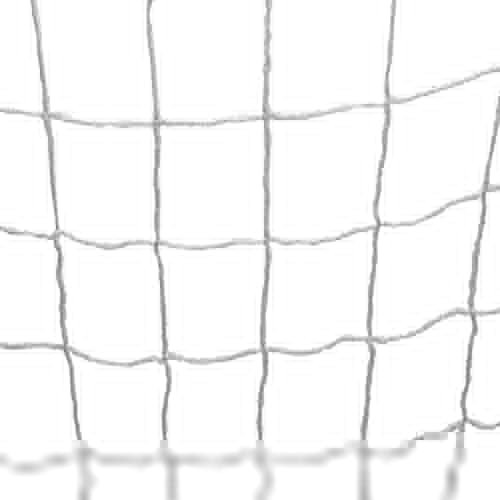 Lwuey Fußballtor Netz Ersatz, Fußballtornetz Faltbares Tragbares