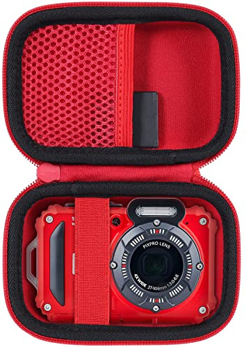 Aenllosi Custodia Rigida per la Kodak PIXPRO WPZ2 Fotocamera Digitale | Struttura in EVA, Protezione da urti, Materiale resistente all'acqua, Protezione dalla polvere, Tasca interna in rete