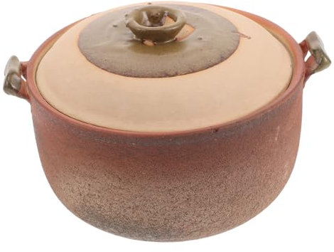 CIYODO Cazuela De Barro Para Cocinar Cazuela Con Tapa Para Hornear Utensilios De Cocina Para Estofado Para Usar Casa La Cocina