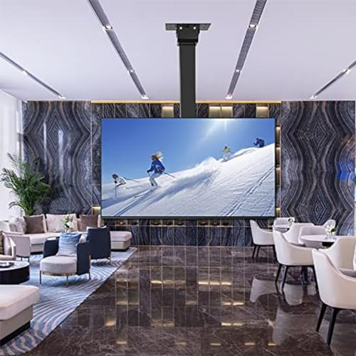 LGHLZGVF Supporto per TV da soffitto Regolabile - con Telecomando e Interruttore di Controllo Design Sollevatore TV Elettrico, Adatto alla Maggior Parte dei televisori da 26-75 Pollici Supporto da pa