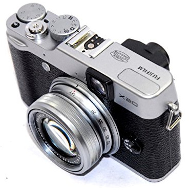 Fujifilm X20 Digital Camera 12.0 Megapixel X-Trans CMOS II With EXR Processor II, 4x Optical Zoom 2.8 inch Premium LCD Silver (Renewed)