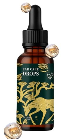 Ohrentropfen – 30 ml für die Körperpflege – Tropfen zur Stärkung der Gesundheit – für Frauen und Männer, nach dem Schwimmen, Outdoor-Aktivitäten, vor dem Schlafen, nach dem Duschen