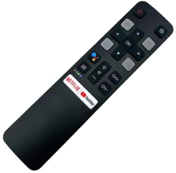 1st RC802V FNR1 Röstfjärrkontroll for TCL Android Smart TV 50S434 55S434 75S434 55S435 50S435 43S434 49S6800FS