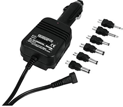 HAMA Alimentatore universale elettronico 1000 mA per auto, stabilizzato, 8 adattatori