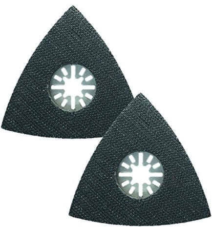 2 x TopsTools UNSP_2 80mm almohadilla de lijado para Bosch Fein (No-StarLock) Makita Milwaukee Parkside Ryobi multiherramienta Worx WorkZone Multi herramienta accesorios