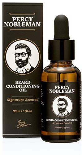 Percy Nobleman Bartöl, Mischung aus 99% natürlichen Essenzen (30 ml)