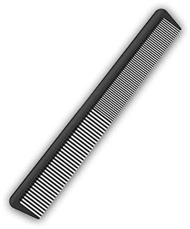 JeoPoom Pettine Antistatico in Fibra di Carbonio - Kamm per Barbiere Anti-Rottura, Taglio e Styling per Parrucchieri