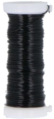Schwarzes Kupferdraht, 0,25 mm, 28 m.