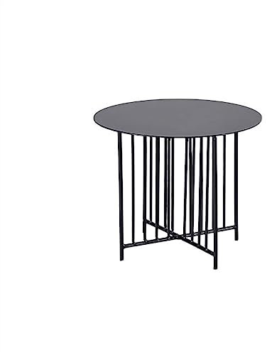 WAOCEO Kuchenständer ServierStänder High-End-Luxus-Dim-Sum-Display-Regal, kreative runde Dessert-Aufbewahrungsplattform, Gebäck-Snack-Kuchen-Regal Tortenständer (Color : Schwarz, Size : Small)