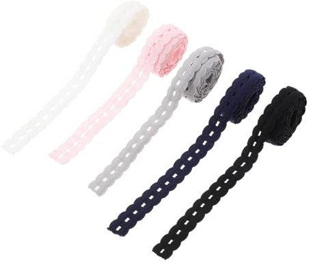 CORHAD 5-teiliges Elastisches Spitzen-stirnband Für Jungen Und Mädchen Anpassbares Wickeltuch Für Und Handgefertigte Projekte