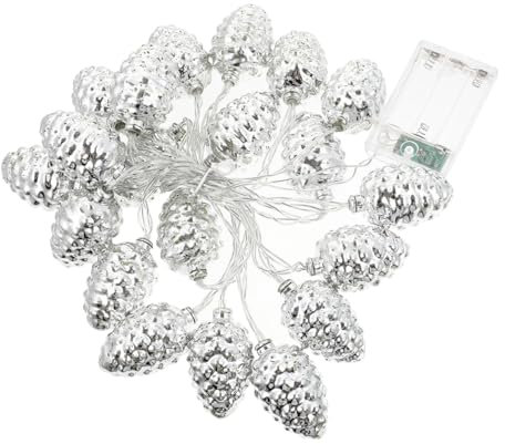 CAXUSD Led Schneeflocken Lichterkette Led Batteriebetrieben Warmweiß Weihnachtsbeleuchtung Kreative Festliche Dekoration Für Party Fenster Weihnachtsbaum Außen Innen