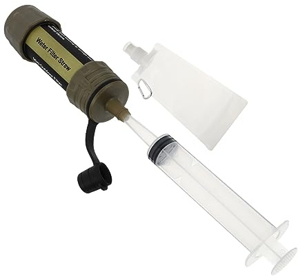 BESPORTBLE Distributeur De Filtre À Eau De Camping Purificateur Deau En Paille Pour Extérieur Mini Filtre À Eau Portable Pour Urgence