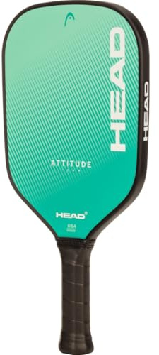HEAD Attitude Team Paleta de Pickleball, Turquesa-Negro