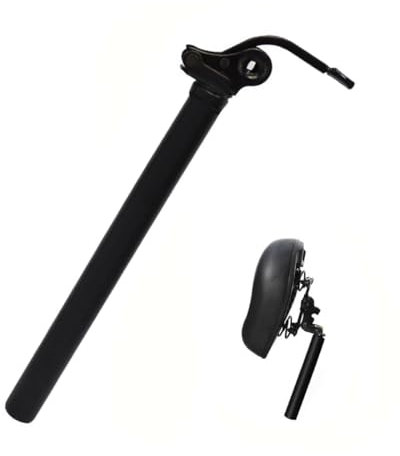 YSYYDS Fahrrad Klappbare Sattelstütze Sattelstange, Fahrrad-Sattelstütze, Klappsattel-Halterung, Durchmesser 27,2mm, Länge 350mm, für E-Bike MTB Downhill Trekking Citybike