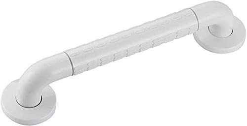 MESOVFCA Maniglie per Vasca da Bagno, corrimano per WC, Supporto di Sicurezza per Bagno, Maniglia Antiscivolo, per Anziani, Donne Incinte, disabili, obesi/Bianco/48 cm