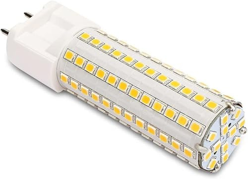 G12 Ampoules LED, 10w Dimmable 100w Haloge Equivalet 108 Perles LED 2835smd 1000lm AC 85-265v O Flickerig, Faisceau 360 ° Agle pour La Maison Ampoule LED Lightig, Natural White, 10 Pack