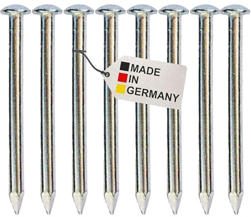 Alunägel mit Linsenkopf 3,5 x 65 mm, 50 Stück | für Nistkästen & Futterhäuser, baumfreundliche und ungefährliche Befestigung, rostfrei