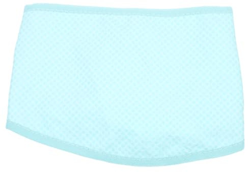 PENIKOKO Cooling Dog Collar Puppy Scarf Breathable Lightweight Summer Cooling Pet Scarf with Green Polka Size for Small Dogs