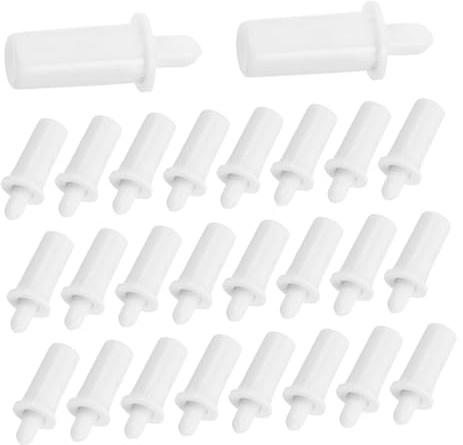 NUOBESTY 120pièces Goupilles de Rechange pour Lames de Stores Fixations à Ressort pour Volets de Fenêtres Détachées pour Stores Mobiles Goupilles de Réparation pour Volets Bois