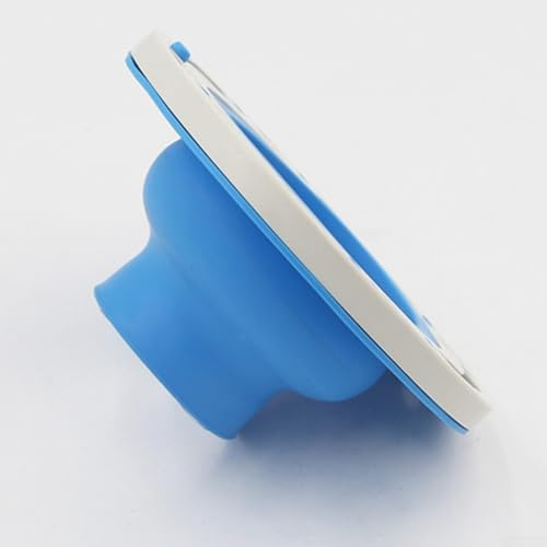 Silicone Toilet Flange Repair Kit for 3-Inch and 4-Inch Drain Pipes — Leak-Resistant Sealing for Ring for Residential & Commercial Bathroom Plum(Blue)
