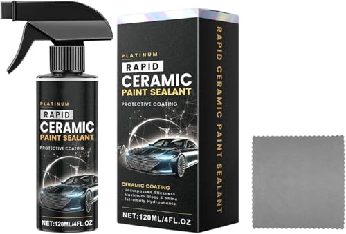 Spray repelente de lluvia para parabrisas, spray de recubrimiento cerámico para automóviles, protección de pintura de larga duración, apto para coches, camiones y SUV