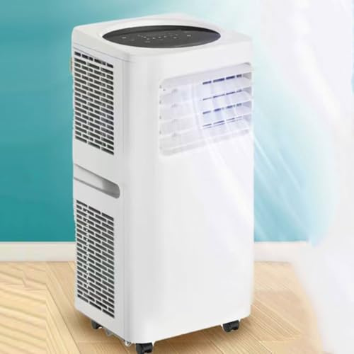 GWFBLID Portable Air Conditioner Cools 350 Sq.Ft, Quiet Smart Portable AC Unit with Fan & Dehumidifier LED Display Remote 24H Timer Window Kit Cooling AC Unit Cooling Fan for Bedroom/Office/Dorms