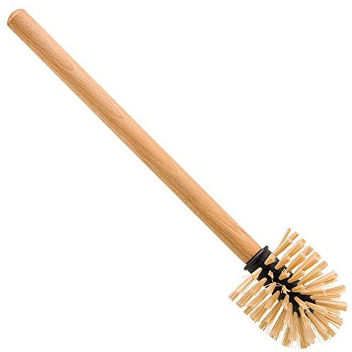 Redecker WC-Bürste aus geöltem Buchenholz mit auswechselbarem Kopf, Made in Germany