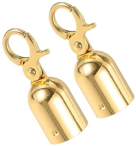 DOITOOL Embouts De Corde En Acier Inoxydable Embout De Cordon, Bloque-cordons Résistance Aux Intempéries Mousqueton à Ressort Extérieur Terrasse Rampe Escalier 2 Pièces Usage Prolongé