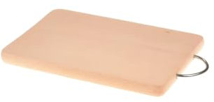 B4K® 28 x 16 x 1,8 cm tablas de cortar de madera de abedul | utilizable por ambos lados | tabla de trinchar | tabla de cocina | tabla de cortar | tabla de desayuno | tabla para servir | tabla de pan