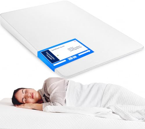 DYNMC you Keilkissen Bett für Bequemes Schlafen, 140cm - Premium Qualität, Oeko-TEX, Modernes Design - Fester Matratzenkeil mit Weichem Bezug - Schickes, weißes Lesekissen und Reflux Kissen