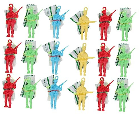 JOINPAYA 30stücke Fallschirm Spielzeug Für Junge Mädchen Outdoor Sport Hand Werfen Fliegen Spielzeug Umweltfreundlich Und Robust Für Langzeitgebrauch Kein Batterie Oder Montage Erforderlich