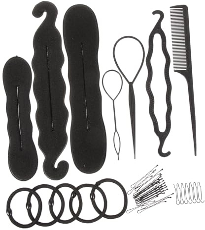 CLISPEED Haarstyling Flechtwerkzeugen Und Haarknoten-drehwerkzeugen Für Einfache Frisurenkreierung Für Locken Duttfrisuren Und Andere Styles