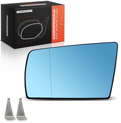 Frankberg Spiegelglas Außenspiegel Aussenspiegelglas 2028100721 | Kompatibel mit C-Klasse W202, C-Klasse T-Model S202, E-Klasse W210, E-Klasse T-Model S210, S-Klasse W140