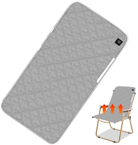 gifyym Coussin de siège chauffant USB pour chaise de bureau - Tapis chauffant portable pour l'hiver, l'intérieur et l'extérieur - Voyage, pêche, chasse, événements sportifs, stade, dortoir
