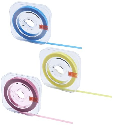 3 stycken tandblekande remsor, tandslippapper, allmänt bruk harts tandpapper