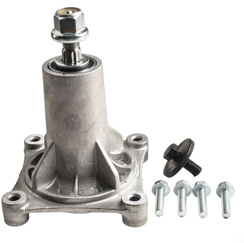 Zilimontt Axe de tondeuse à gazon pour pont de 116,8 cm, 121,9 cm, 137,2 cm, compatible avec Craftsman yth22v42 yth22v46 yth24v48 yts4000 yts3000 gt6000 lt1000 lt3000 t3000 00 ytt 4000 ys4500 Pro