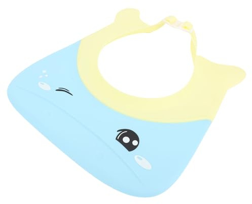 Fdit Badekappe für Kinder, niedlich, leicht, Augenschutz für Kinder, zum Waschen der Haare des Babys für den mobilen Gebrauch (BLUE)