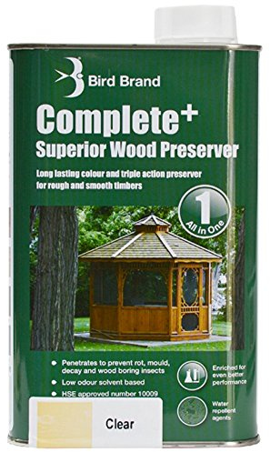 Bird Brand Complete+ Superior Wood Preserver Clear - 2.5 Litre