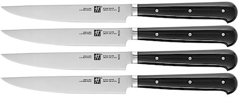 Zwilling Steakmesser 4er Set, Schwarz
