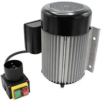 SECURA Elektromotor 230V + Schalter kompatibel mit Woodster LV 81 Black Holzspalter