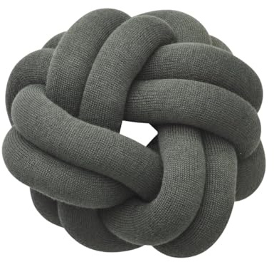 Design House Stockholm - Knot Kissen, Forest Green