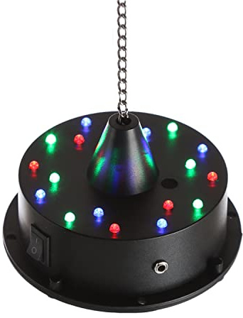Spiegelkugel Motor mit LED Farbwechsler bis 20cm Kugeln - MBM-B203RGBW - Batteriebetrieb