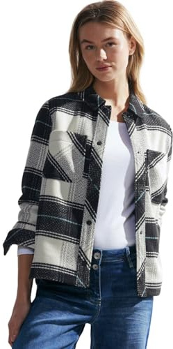 Cecil Karierte Übergangsjacke