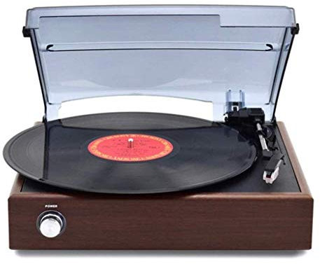 Record Players, Music Box Record Player Turntable Vinyl Record Player with Built-In Speaker for Vinyl Records Vinta