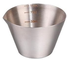 ruyi-1986 Salsera Plato for Salsa de Acero Inoxidable 304, Plato for mojar, Restaurante Occidental, Taza for Salsa de Carne, Taza de Salsa de Tomate Comercial Salsa Jarra(Silver)