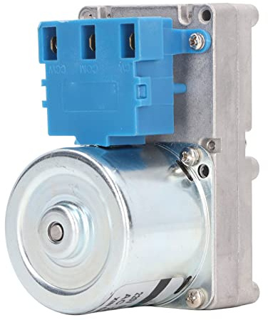 PELLETOFEN-SCHNECKENMOTOR AUS ALUMINIUMLEGIERUNG MIT HOHER LEITFÄHIGKEIT 20 W FÜR ELEKTRISCHEN KAMIN AC220 V (3 U/min)